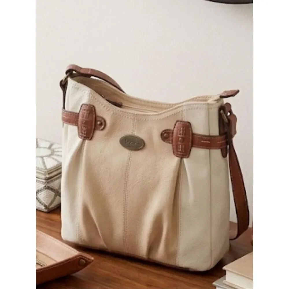 BOC Crossbody Cream/Tan New
